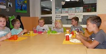 Gemeinsames Frühstück