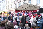 Chor auf dem Weihnachtsmarkt